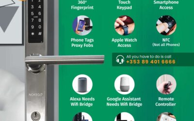 The Nokego Smart Door Lock for Unparalleled Security and Convenience